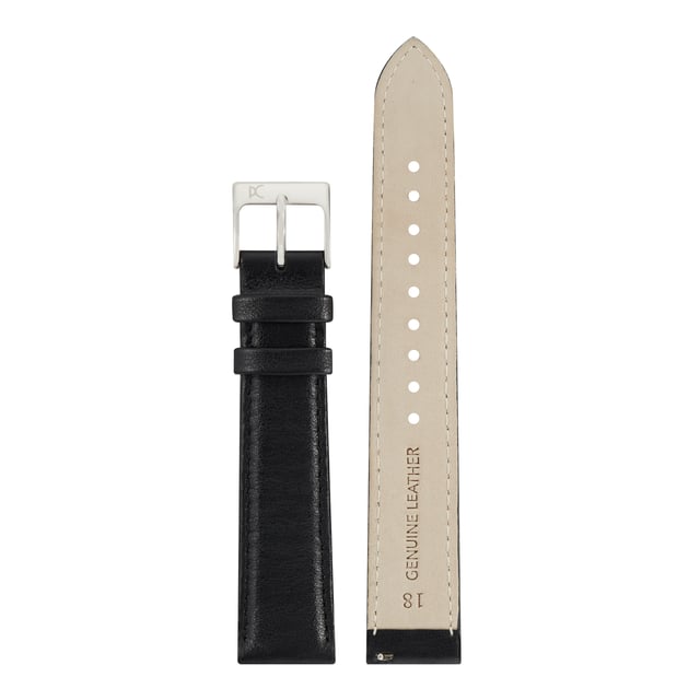 This Pierre Cardin Pigalle Stripes Analogue Watch for Men is the perfect timepiece to wear or to gift. It's Silver 40 mm Round case combined with the comfortable Black Leather watch band will ensure you enjoy this stunning timepiece without any compromise. Operated by a high quality Quartz movement and water resistant to 3 bars, your watch will keep ticking. This casual and modern watch is perfect for all kind of casual activities, indoor activities or daily use, it's also a great gift for family and friend. High quality 21 cm length and  18 mm width Black Leather strap with a Buckle Case diameter: 40 mm,case thickness: 6.55 mm, case colour: Silver and dial colour: White