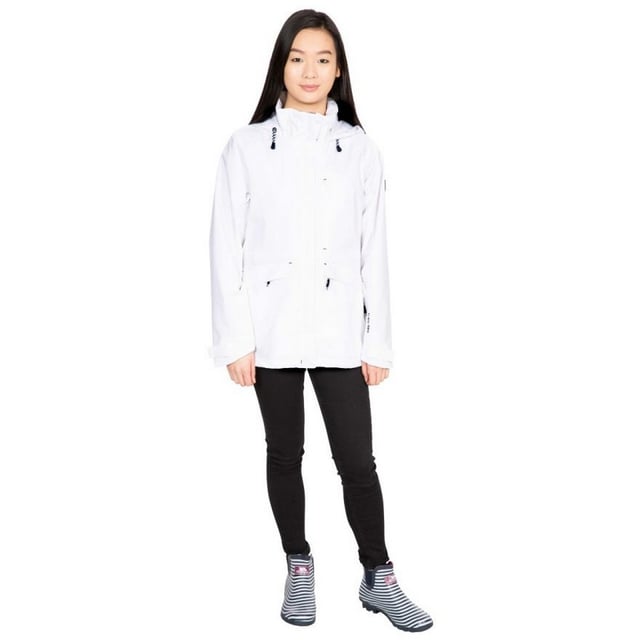Trespass white waterproof jacket new arrivals
