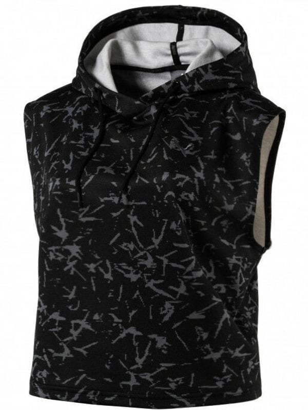 Sleeveless hoodie new arrivals puma
