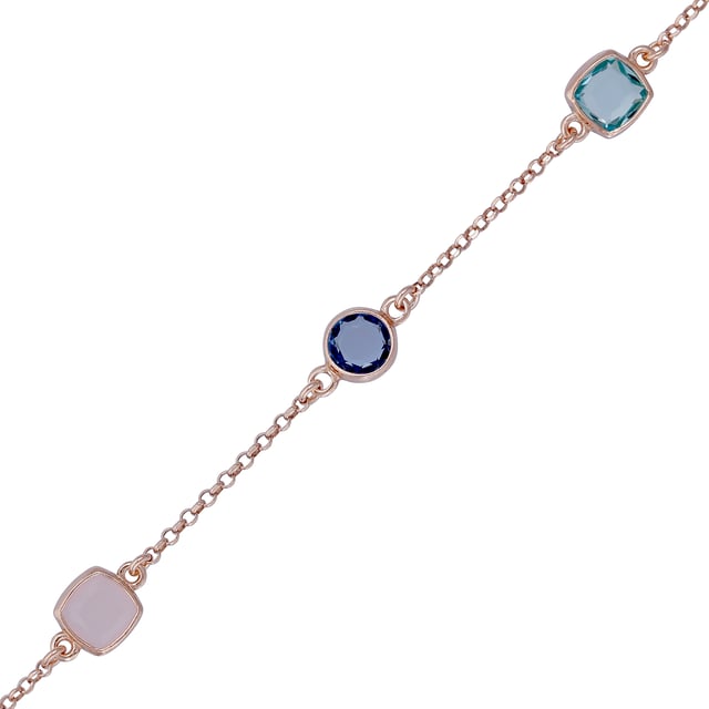 This dazzling Bracelet for Women from Orphelia  is the perfect gift to spoil yourself or a loved one. The Bracelet is made out of 925 Sterling Silver, colored Rose at Length: 18.5 cm weighing in at 2.9 grams with a Width of 0.7 cm at its widest point. The Orphelia 'Fawn' Women's 925 Sterling Silver Bracelet - Rose ZA-7410 is delivered in a stunning gift box and carries a two year warranty.