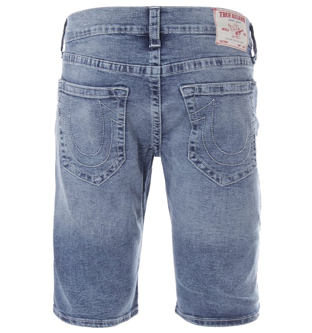 Men s True Religion Rocco Denim Shorts in Blue