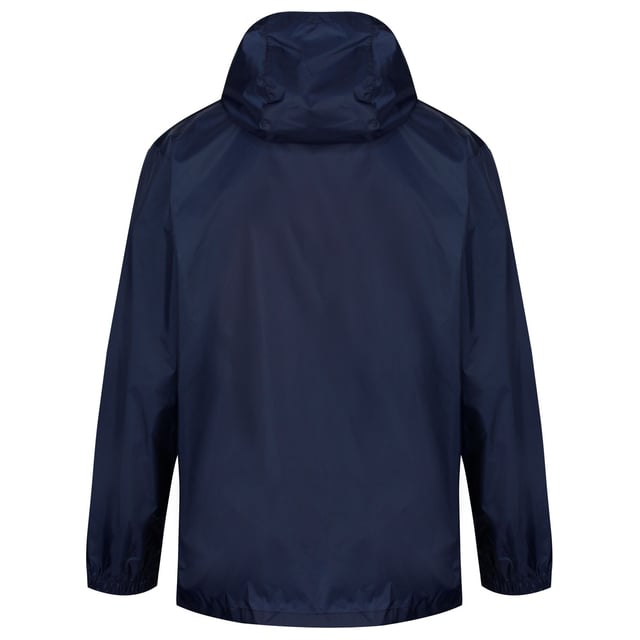 100% Polyamide. DWR water resistant finish. Pack into stuff sack for easy storage. Unlined (no inner mesh lining). 2 lower pockets. Adjustable shockcord hood. Waterproof and breathable Isolite 5000 lightweight polyamide fabric.