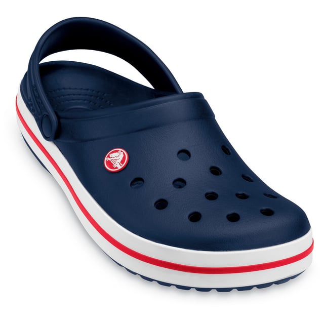 Vintage style and classic Crocs comfort. Our lightweight Crocband clog is built with signature Croslite material for a form-to-foot fit and heel straps that swing back for a snug fit and forward or wear as a clog.