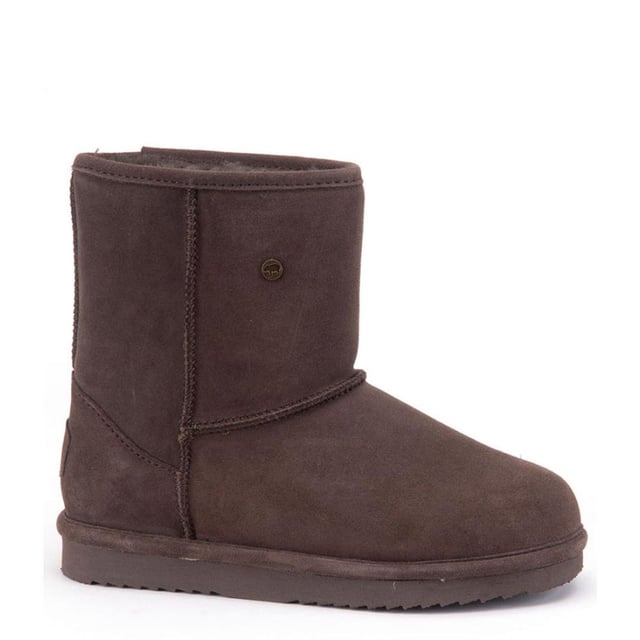 Kangaroo Suede von Warmbat in der farbe Braun.