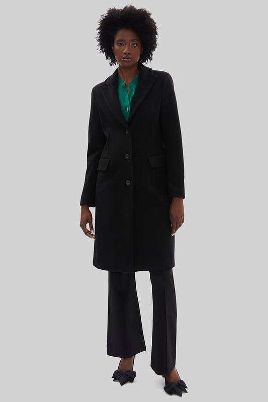 James lakeland hooded tailored coat online