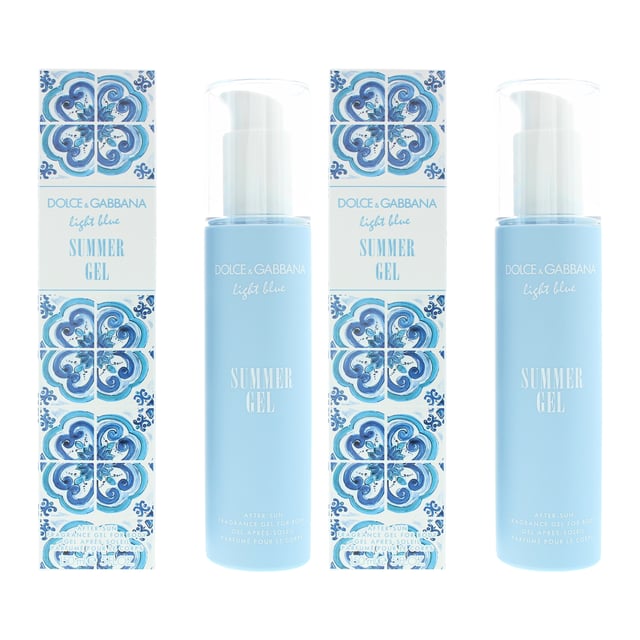 Dolce Gabbana Light Blue Summer Gel After Sun Fragrance Gel