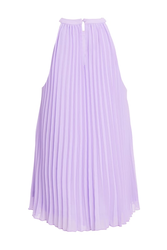 - Chiffon finish - High neckline - Pleated style - Model height: 5' 7" - Model wears uk 8 / us 4 / eur 36 - Always check the wash care label, cool hand wash with mild detergent