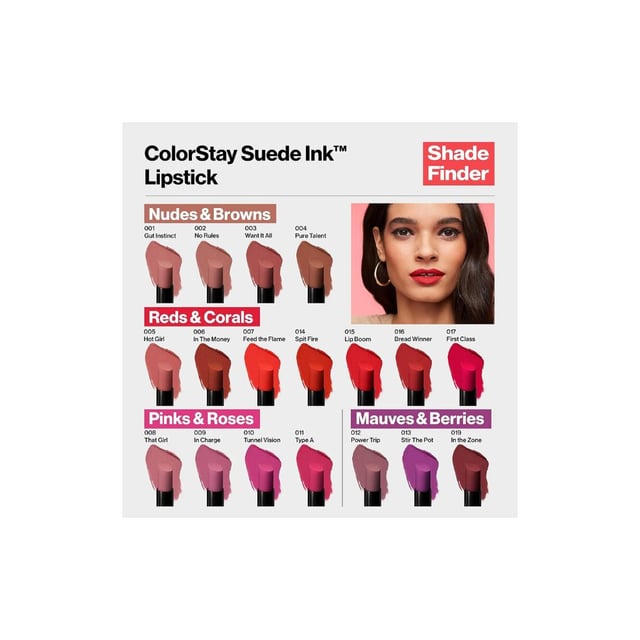 Revolutionary, no-transfer formula delivers vivid matte color and total comfort. Every time you put it on, the built-in primer goes to work to extend wear and prevent transfer for a long-lasting, smudge-proof finish that goes strong for up to 8 hours. Infused with antioxidant Vitamin E to help condition, protect and nourish for a naked-lip feel.
