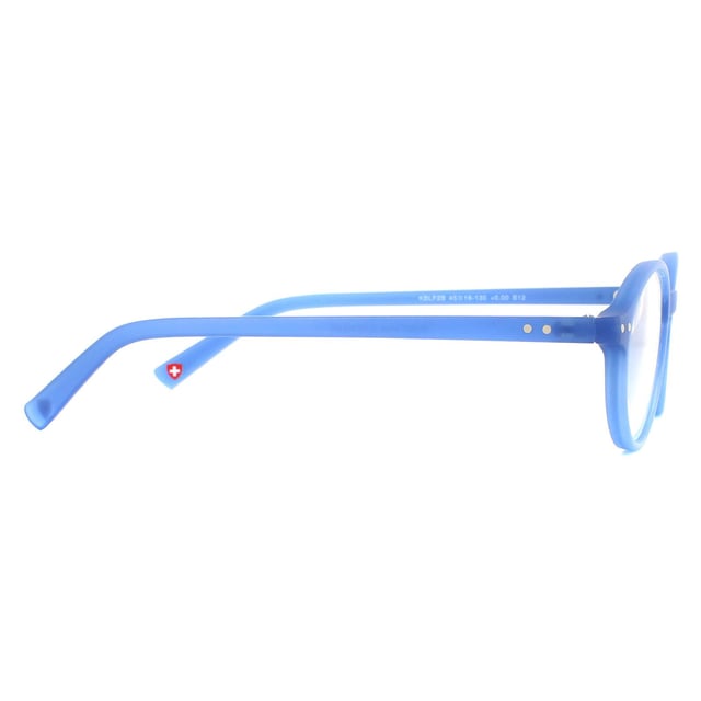 Montana Glasses Frames KBLF2 2B Blue Blue Light Block  are a lightweight, oval style frame which are designed with all day comfort in mind. The durable plastic frame have a contemporary appearance, yet classic shape which means they will look great across a wide range of kids face shapes and sizes. These kids Montana designer glasses have aspheric, Blue Light Block lens technology and scratch resistance, exceptional for a frame of this price.