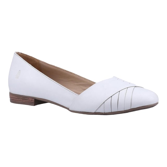 Hush puppies flat sole shoes clearance