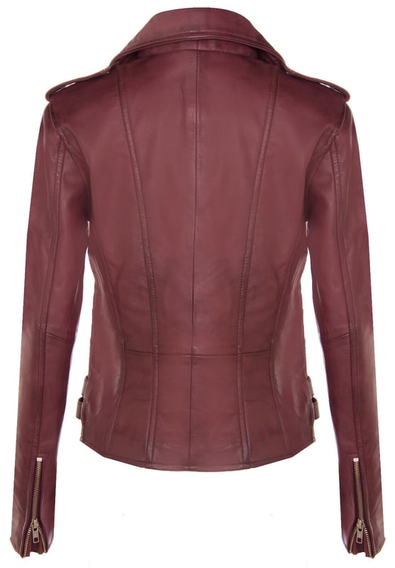 Introducing our best-selling double-breasted biker jacket, a true epitome of style and functionality. Crafted with precision, this jacket is designed to enhance your wardrobe with its sleek features and silhouette, ensuring you stand out effortlessly. Here's why it's a must-have:  
Distinctly Stylish: The jacket's sleek design creates a distinct and fashionable appearance that's perfect for any occasion.
 
Ample Storage: Featuring multiple zip pockets on the front, this jacket not only adds character but also provides extra storage for your essentials.
 
Flamboyant Details: The wide notched lapel and shoulder epaulettes add a touch of flamboyance, fastened down securely with press studs for a polished look.
 
Tailored Fit: Buckle tabs at the hips allow for a comfortable, tapered fit, accentuating your silhouette, complemented by the jacket's slim design. Color Variety: Available in a wide array of colors, you can choose the one that matches your personal style.  Crafted from 100% premium ultra-soft nappa leather and lined with a premium polyester blend, this jacket offers both luxury and comfort. With an off-centered YKK zip fastening, this jacket is as functional as it is stylish, making it a versatile addition to your wardrobe