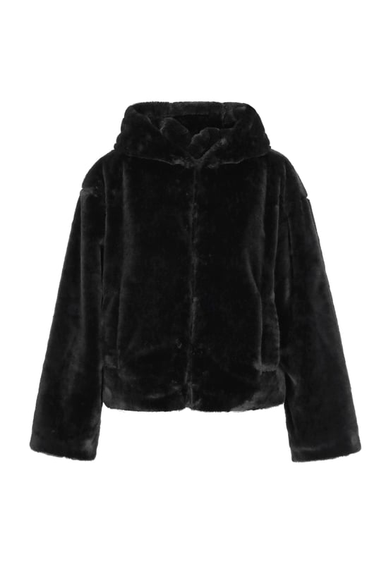 Diese Kapuzenjacke wurde für Komfort und Stil entworfen und überzeugt mit einem weichen, strukturierten Stoff, der eine flauschige Ästhetik bietet. Der durchgehende Reißverschluss geht nahtlos in den Kragen über, während die geraden Ärmel und integrierten Taschen praktische Funktionen bieten. Ideal für kühleres Wetter sorgt diese Jacke für einen lässigen, aber schicken Look – perfekt für den Alltag.  Jacke