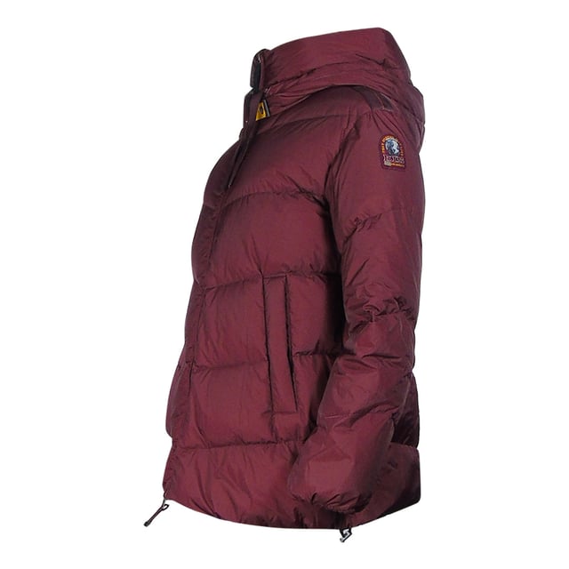 Stay warm and stylish in the Parajumpers Red Jacket. This luxurious coat is crafted with lightweight, insulated fabric that retains heat and protects against the elements. Don't sacrifice style for comfort - make a statement!, Filling: 90% Duck Down, 10% Duck Feathers, Upper Material: 100% Polyamide, Regular Fit, Zip Closure, Red, Down Jacket, Burgundy Coat