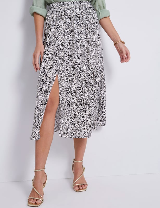 Leopard print shop skirt iconic