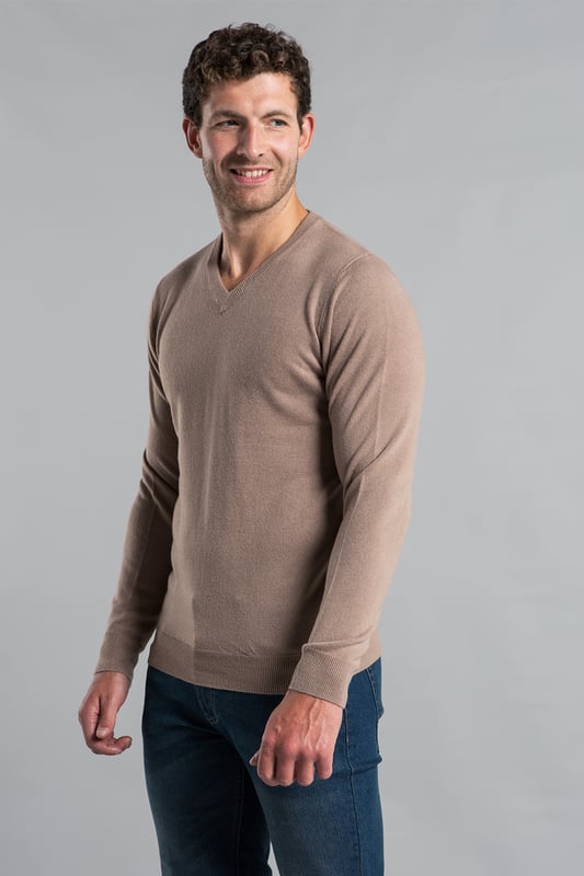 This V Neck jumper from Kensington Eastside is a season essential. Features long sleeves and ribbed elasticated neck, waistband and cuffs. Crafted from high-quality materials, this jumper is machine washable for easy care, making it both stylish and practical. Ideal for layering or wearing on its own, it's a versatile piece that complements any outfit.