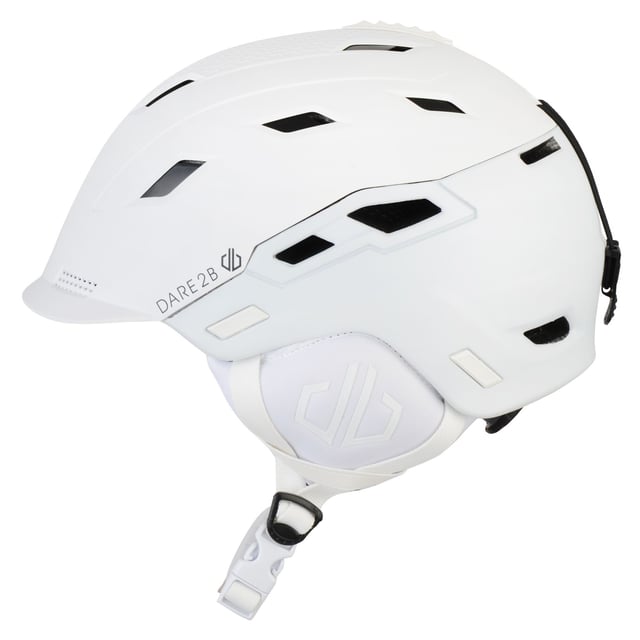 Material: 50% Polycarbonate, 50% Plastics. Hybird polycarbonate & ABS shell construction. Complies to CE EN1077 standards. In-mould, lightweight construction with fused EPS foam lining for excellent impact protection. Low-profile, adjustable air vents for quick and easy temperature regulation. Removable goggle clip for keeping goggles in position whilst on the slope. Size adjustment dial system for easy helmet fitting. S/M: 54-58cm, L/XL: 58-62cm.