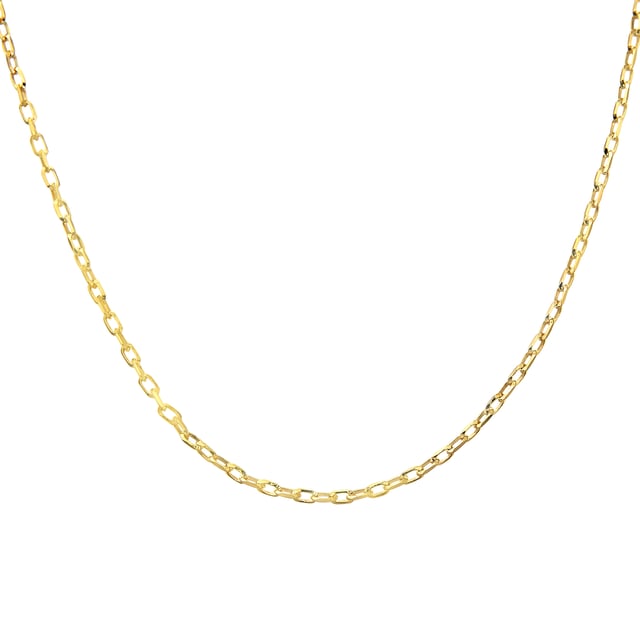 9K (375) Yellow Gold: 2.2gr; # Dimension: 41cm x 0.1cm