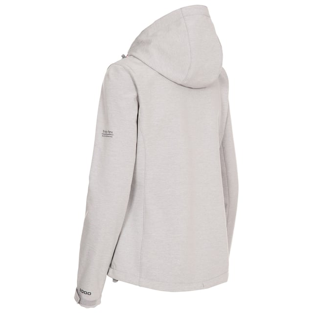 100% Polyester, TPU membraan. Verstelbare afritsbare kap. 2 ritszakken. Kinbeschermer. Platte manchet met lipje. Contrasterende versieringen. Trekkoord aan de zoom. Waterdicht 8000mm, ademend 3000mvp, windbestendig. Borstomvang dames (ca.): XS/8 - 32in/81cm, S/10 - 34in/86cm, M/12 - 36in/91.4cm, L/14 - 38in/96.5cm, XL/16 - 40in/101.5cm, XXL/18 - 42in/106.5cm.