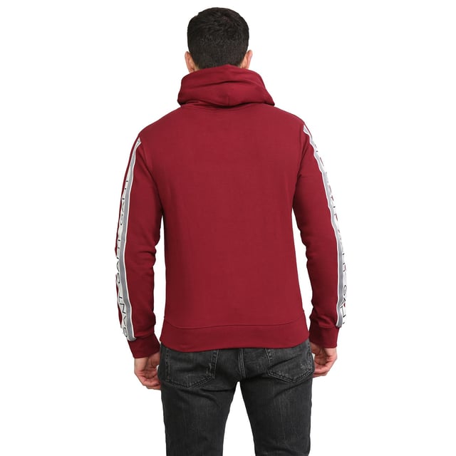 Striped hoodie pullover on sale