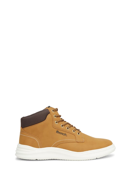 Make your next weekend sneakers a hybrid!  The Cheetham mid-high sneaker boots are a perfect balance of sport and smart.  Available in various shades.  The upper is crafted from faux nubuck for a high-quality look.  The sport-inspired sole is perfect for busy schedules running from the office to a night out, without sacrificing on style.