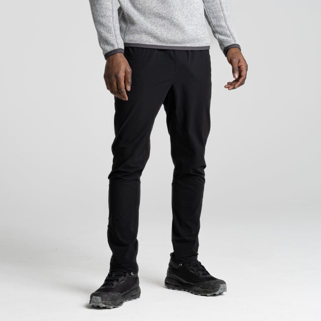 Zipped Secruity Pockets. Adjustable Waist. Ankle Zips.