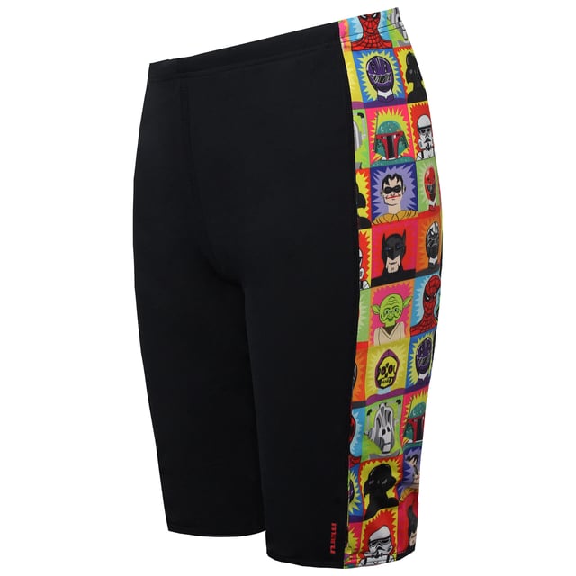 Maru Super Hero Pacer Black/Multi Kids Jammer BS4663