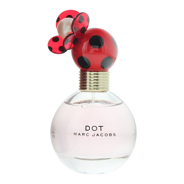 Dot is a fruity floral fragrance by Marc Jacobs. It was released in 2012. Top notes honeysuckle red berries dragon fruit. Middle notes jasmine orange blossom coconut. Base notes driftwood vanilla musk.