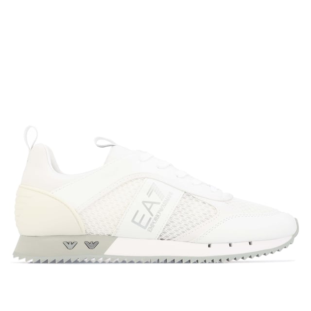 Men s Emporio Armani EA7 B M Mesh Run Trainers in Grey