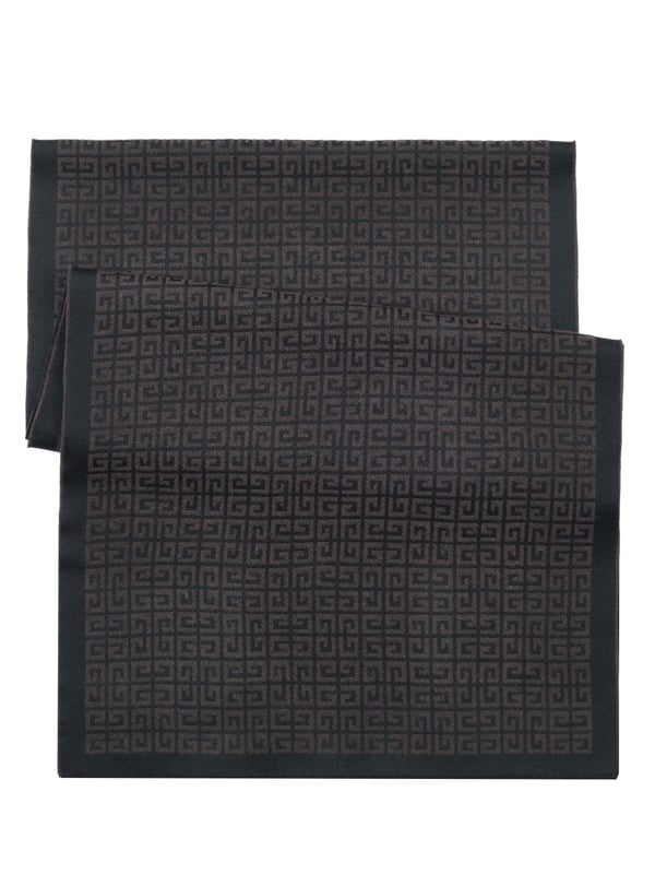 57% lana, 43% lana virgen; bufanda de Givenchy; Modelo: GV4518J4430; Mano de obra de alta calidad; 100% lana suave; Dimensiones (cm): 178 x 48; Detalles del logotipo de Givenchy.