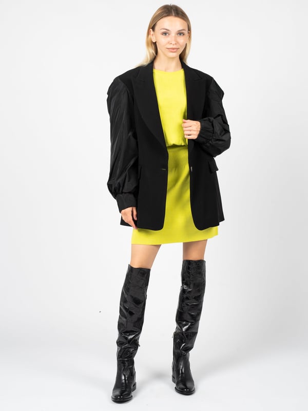 Märke: Silvian Heach, Kodmodeller: CVA22035GC | Kyprolis, Färg: Svart, Stil: oversized