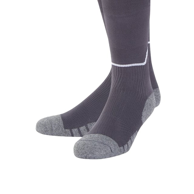 75% Polyamide, 20% Cotton, 5% Elastane. Fabric: Micro Mesh. Design: Contrast, Logo. Elasticated Ankles, Padded Heel, Toe and Achilles, Ribbed Ankle. Cuff: Elasticated, Turnover Cuff. Elasticated Foot, Flat Toe Seam.