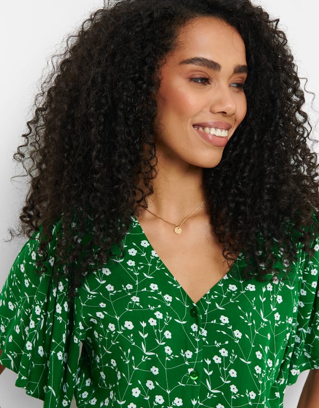 'Pastill' Button Down Midi Dress