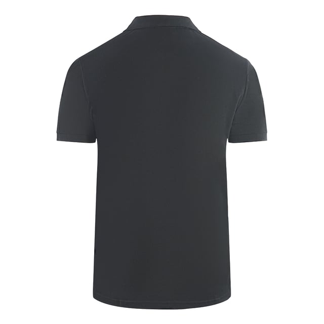 Cavalli Class Bold Brand Logo Black Polo Shirt. Stay comfortable and fashionable in this Cavalli class polo shirt.. Collared Shirt, Short Sleeves. 100% Cotton. Regular Fit, Fits True To Size. Style Code: RXT64B KB017 05051