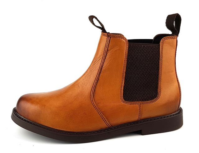Frank James Chester Boys or Girls  Chelsea Leather Jodphur Boots. Fantasic quality boots for everyday wear with leather upper, textile lining and hard wearing sole.