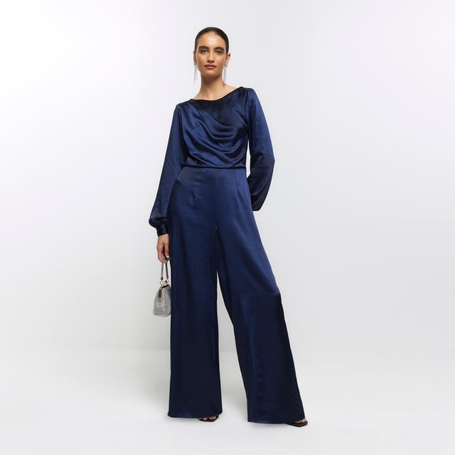 River island cowl neck jumpsuit new arrivals
