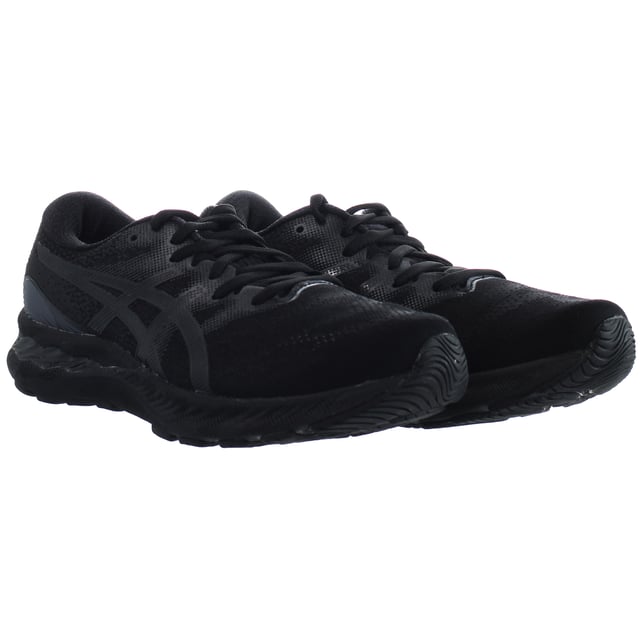 Los ASICS GEL-NIMBUS 23 entrenadores de carrera masculino son el pináculo del rendimiento y la comodidad, diseñados para corredores que exigen lo mejor en amortiguación, apoyo y estilo. Con una gran cantidad de características avanzadas y tecnología de vanguardia, estos entrenadores están diseñados para proporcionar una experiencia de carrera excepcional.

Características clave:

Tecnología de amortiguación de gel: el gel-nimbus 23 presenta la reconocida tecnología de amortiguación de gel de ASICS en las áreas del antepié y el trasero. Esta tecnología ofrece una absorción de choque excepcional, reduciendo el impacto en sus articulaciones y asegurando una conducción suave y cómoda, especialmente durante las carreras largas.

Flytefoam Propel Technology: la entresuela incorpora Flytefoam Propel, una espuma ligera y receptiva que ofrece un excelente retorno de energía. Esto proporciona una sensación más de primavera en cada paso, mejorando su eficiencia de funcionamiento.

Tecnología del sistema Trusstic: la tecnología del sistema Trusstic en el mediopié ayuda a mantener la integridad estructural al tiempo que reduce el peso de la única unidad. Esto da como resultado una mejor estabilidad y apoyo sin sacrificar la flexibilidad.

Superior transpirable: la parte superior está construida a partir de un material de malla de ingeniería transpirable que promueve el flujo de aire y mantiene los pies fríos y secos durante las carreras.

Tecnología del sistema de embrague del talón: este sistema proporciona un ajuste seguro y adaptativo alrededor del talón, minimizando el deslizamiento y asegurando que su pie permanezca estable dentro del zapato.

Sockliner de ortolita X-40: el Sockliner de ortolita X-40 extraíble no solo agrega una capa adicional de amortiguación, sino que también ofrece propiedades de absorción de humedad para mantener los pies cómodos y secos.

Diseño específico de género: ASICS ha tenido en cuenta las necesidades únicas de los corredores masculinos en el diseño del Gel-Nimbus 23, proporcionando un sistema de apoyo y ajuste a medida que complementa la estructura del pie masculino.
