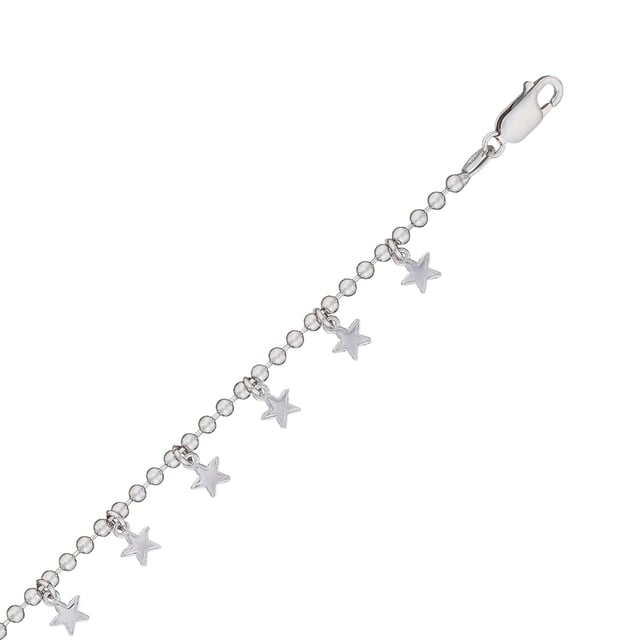 This dazzling Bracelet for Women from Orphelia  is the perfect gift to spoil yourself or a loved one. The Bracelet is made out of 925 Sterling Silver, colored Silver at Length: 18 cm weighing in at 7.46 grams with a Width of  cm at its widest point. The Orphelia Women's 925 Sterling Silver Bracelet - Silver ZA-1976 is delivered in a stunning gift box and carries a two year warranty.