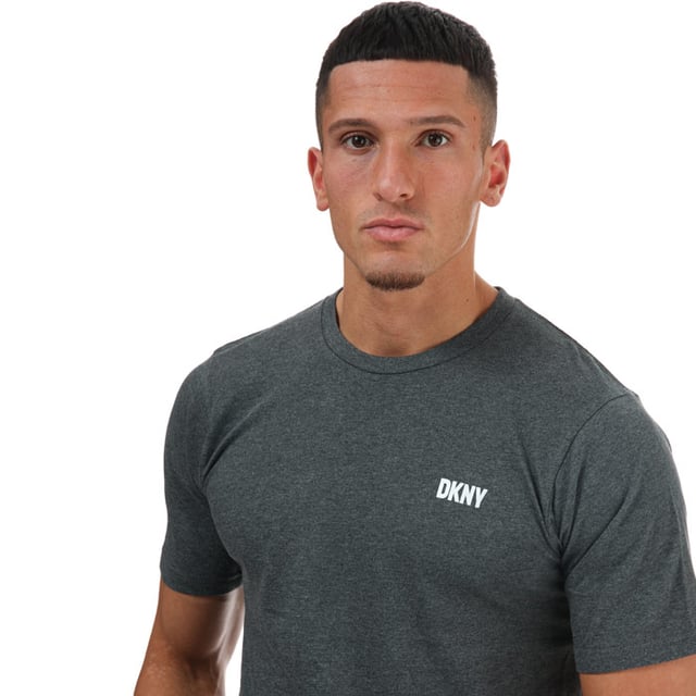 Men's DKNY Giants 3 Pack Lounge TShirts in olive