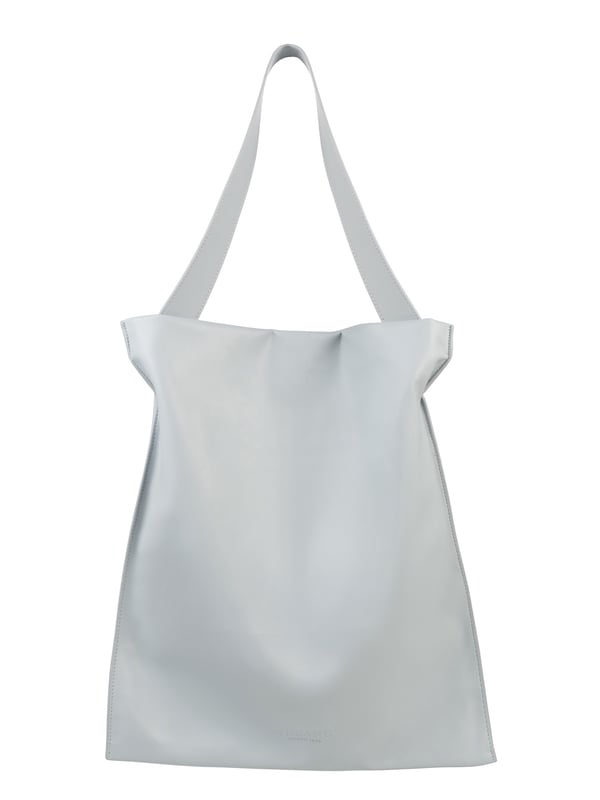 Dames schoudertas met magneetsluiting. één open binnenzak. afwezige externe zakken. ontbrekende schouderband.  Handvat van gerecycled polyethyleentereftalaat. een binnencompartiment.  extern materiaal.  Binnenkant van gerecycled polyethyleentereftalaat. Afmetingen: 36x42x1 cm. Modeproduct
