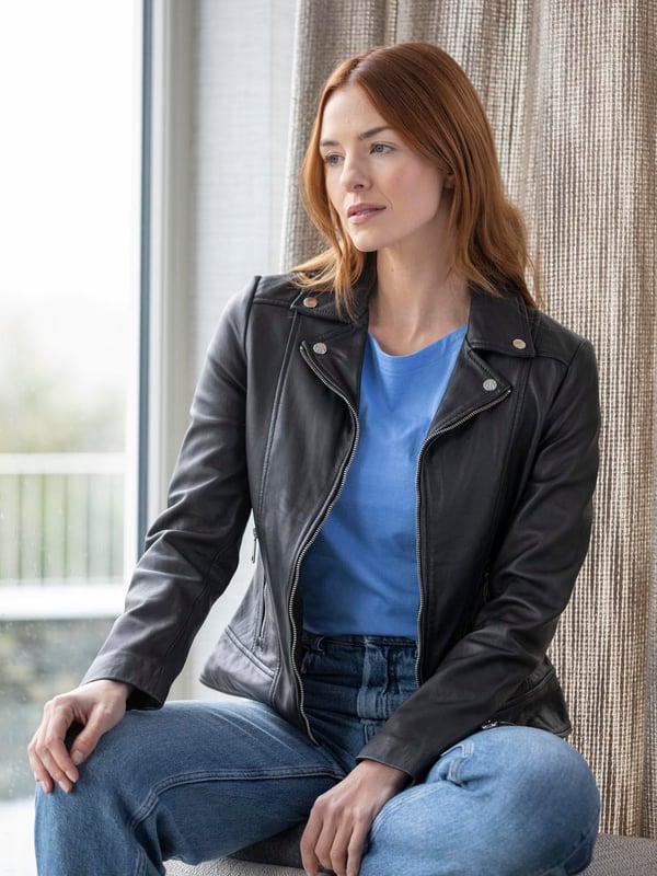 Lakeland leather biker jacket sale