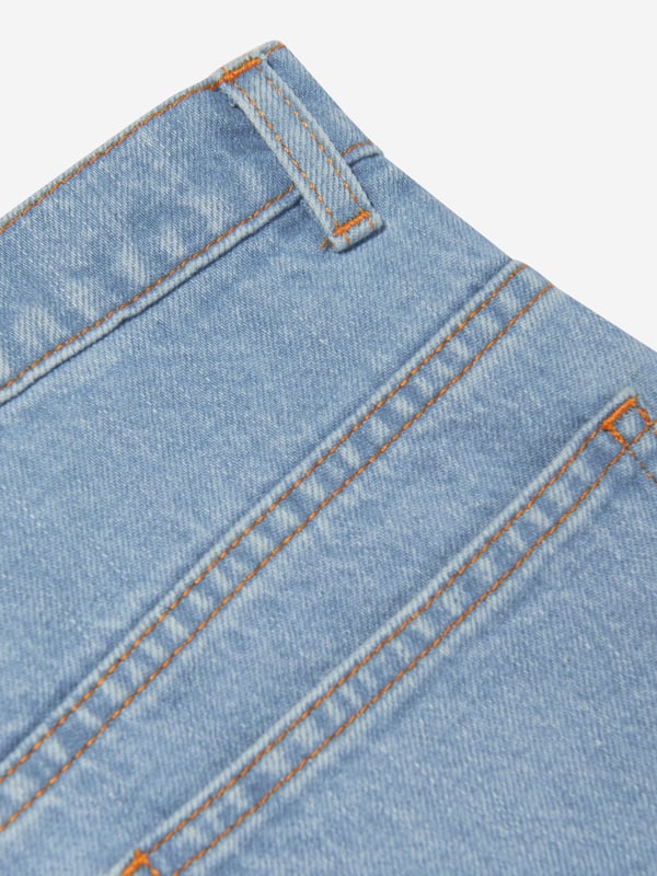 Introducing the Fendi Boys Big Pocket Logo Denim Shorts in captivating Blue! Tailor-made for your little man's chic wardrobe, this piece blends fashion with functionality. Highlighting features include:  Italian Craftsmanship: Exemplifying Fendi's unparalleled quality and precision, expertly produced in Italy for unrivalled finish and longevity. Signature Logo Print: The Fendi logo print provides a trendy, high-fashion edge, transforming these shorts into an eye-catching conversation piece. Ultimate Comfort: Manufactured with premium materials to assure softness and comfort, ideal for your boy's day-to-day exploits.Revamp your youngster's wardrobe with these signature Blue Logo Denim Shorts from Fendi. Order now, and let your young one exhibit exceptional style!
