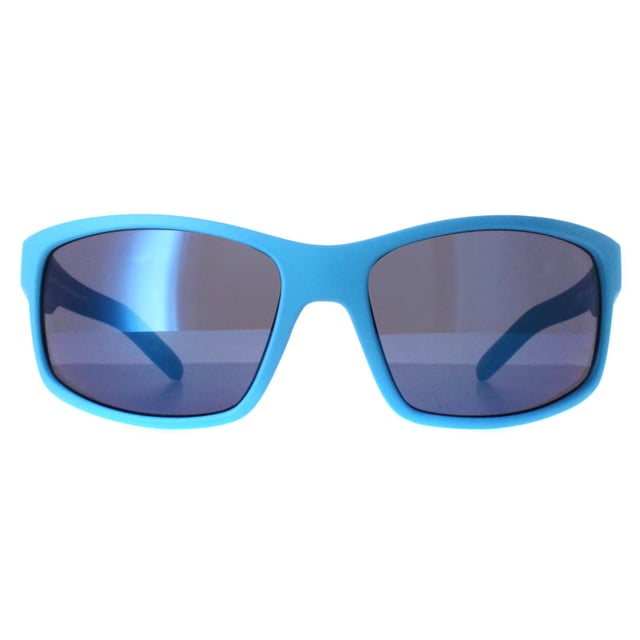 Smarty Wrap Unisex Matte Light Blue Coloured Design Blue X2125  Sunglasses Boost your sporty style with SMARTY Designer Sunglasses model X2125C, ideal for both men and women seeking fashion and functionality. These wrap-shaped sunglasses feature a sleek matte blue plastic frame, accented by vibrant, colorful patterned arms, and blue mirrored lenses for superior UV protection and reduced glare. The X2125C model combines eye-catching design with all-day comfort, perfect for any outdoor adventure. Available at an incredible discount from the regular retail price, these designer sunglasses offer unmatched quality and value. Upgrade your eyewear collection with SMARTY and enjoy top-tier design and performance for less.