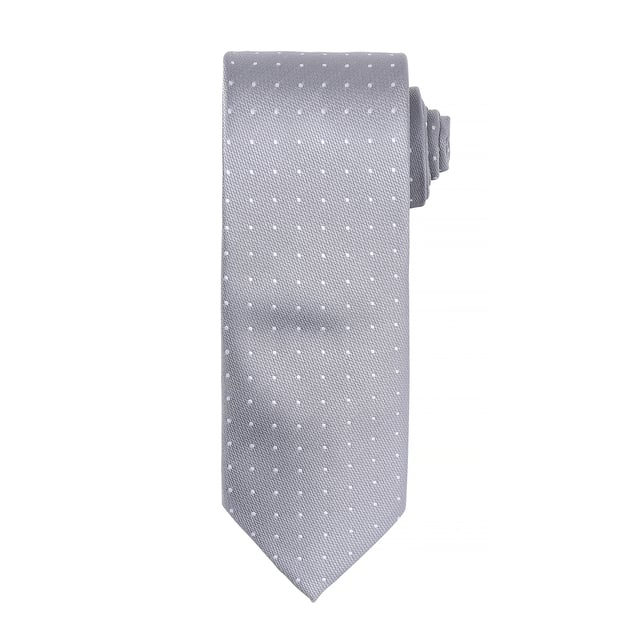 Business-Krawatte in voller Länge mit Mikropunktmuster. Breite: 3in/7.5cm, Länge: 57in/144cm. Nur Handwäsche. Material: 100% Polyester.