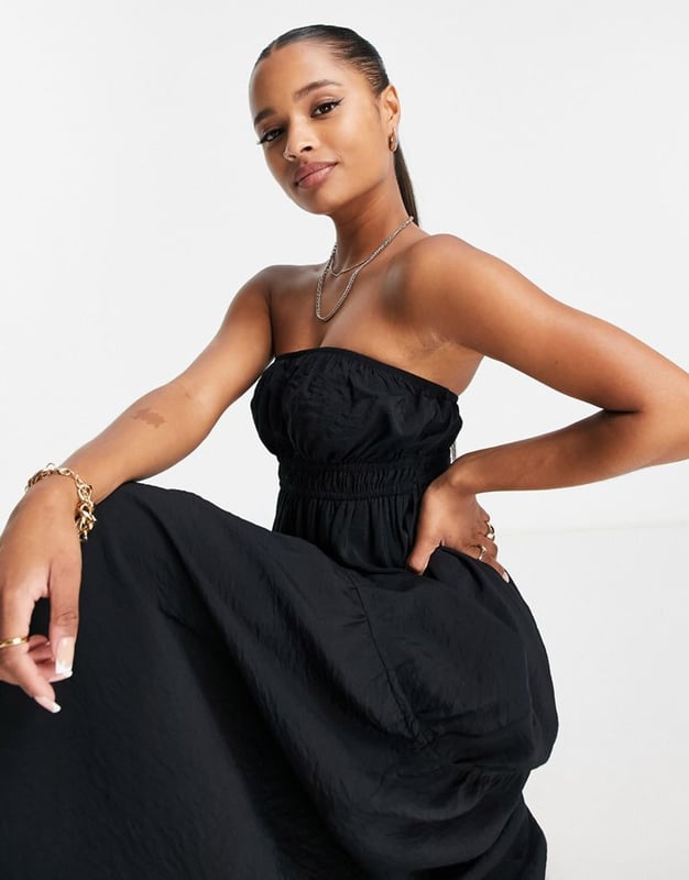 Topshop cheap strapless dress