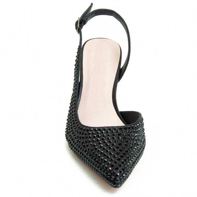 Damesschoenen met hoge hakken. Gevoerde binnenzool van natuurlijk leer. Comfortabele pasvorm. Door andere merken voor ons merk gemaakt. Afmetingen bij benadering: 8 cm hak.