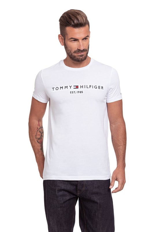 Tommy Hilfiger Men's Short Sleeve T-shirt in White
