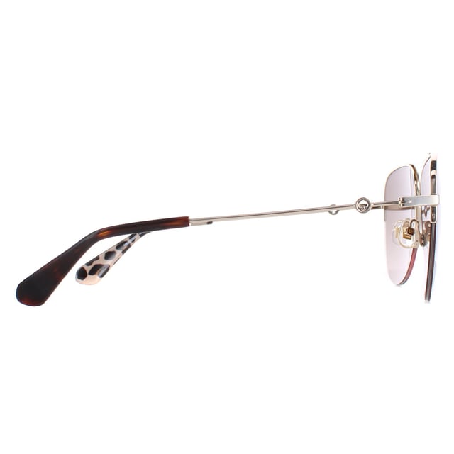 Las gafas de sol Kate Spade Maisie/G/S 086 LA havana marrón degradado polarizadas son una sofisticada montura fabricada en metal de alta calidad que garantiza durabilidad y un ajuste cómodo. El logotipo de Kate Spade aparece en las estilizadas patillas para la autenticidad de la marca.