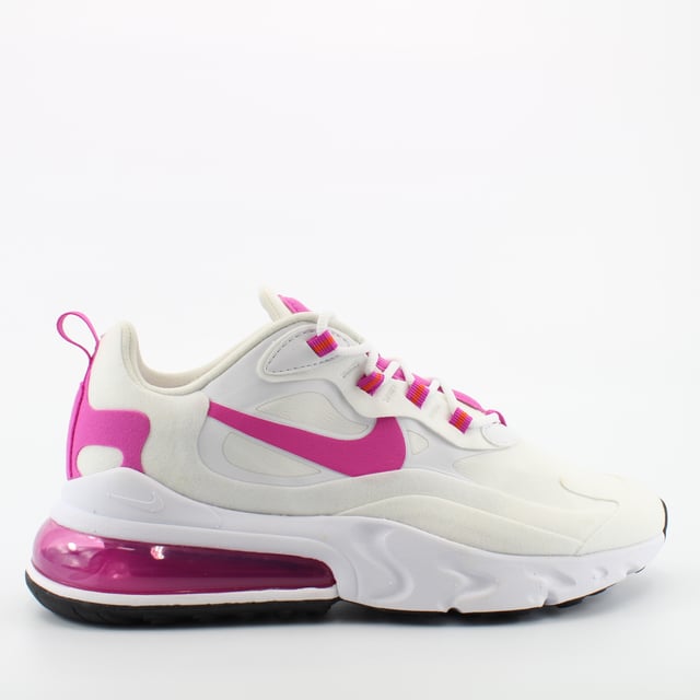 Nike women's air max 270 react white 2025