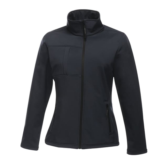 100% softshell. Waterproof and breathable build. Wind resistant membrane fabric. Inner zip guard. 2 zipped lower pockets and 1 chest pocket. Adjustable shockcord hem. Shaped fit. Regatta Womens sizing (bust approx): 6 (30in/76cm), 8 (32in/81cm), 10 (34in/86cm), 12 (36in/92cm), 14 (38in/97cm), 16 (40in/102cm), 18 (43in/109cm), 20 (45in/114cm), 22 (48in/122cm), 24 (50in/127cm), 26 (52in/132cm), 28 (54in/137cm), 30 (56in/142cm), 32 (58in/147cm), 34 (60in/152cm), 36 (62in/158cm).