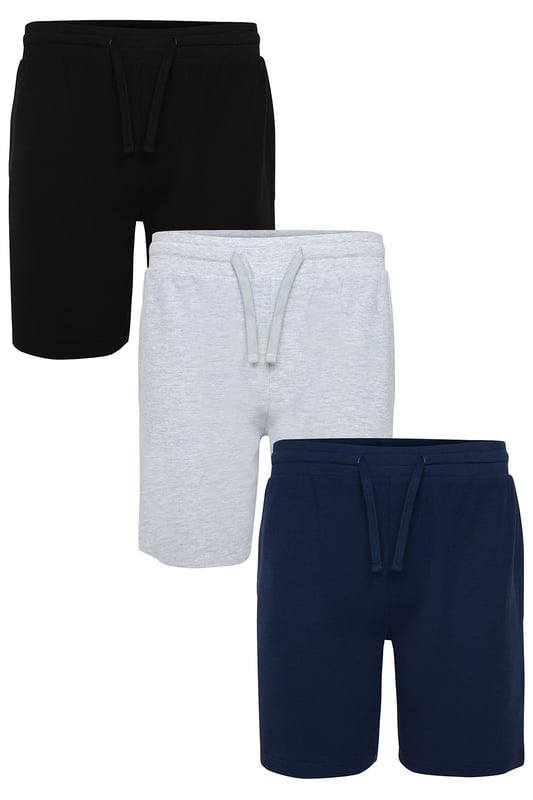 Unwind in ultimate comfort with this three pack of textured cotton pyjama shorts from Threadbare. These shorts are made from a soft touch cotton waffle fabric, feature an elasticated waistband with adjustable drawcords that make them comfy and easy to wear, and have two handy side pockets. Whether you plan on sleeping in them or relaxing on the sofa, these loungewear shorts are ideal.